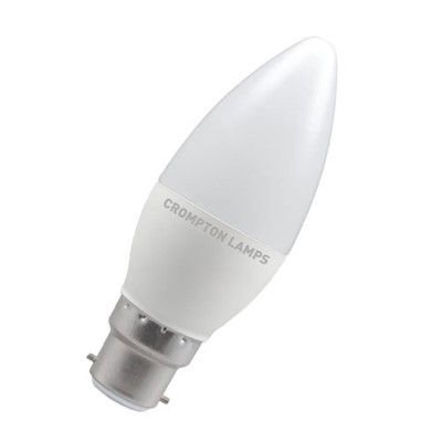 Crompton | 11298 | LED CANDLE 5.5w/827 OP BC