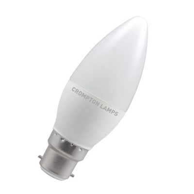 Crompton | 11366 | LED CANDLE 5.5w/865 OP BC