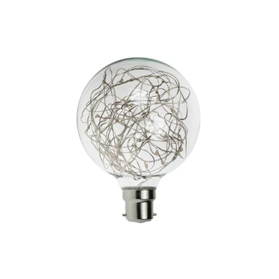 Pro-Lite | LED Filament 95mm Globe 1.7w BC RGB