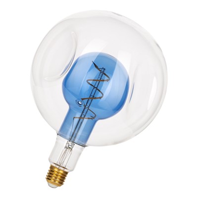 Bailey | LED Duo G180 E27 4W 130lm 2200K Clear/Blue