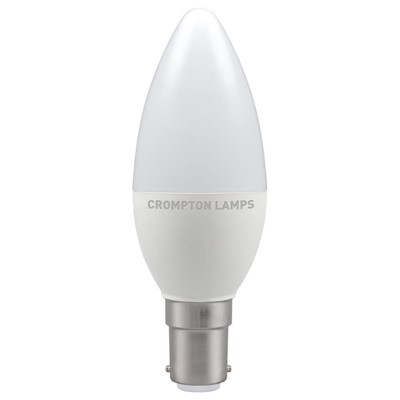 Crompton | 11304 | LED Filament Candle 5.5w SBC Opal Warm White