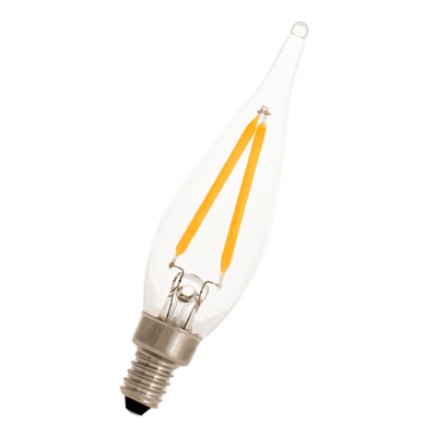 Lamp Source | LED Filament Candle E10 1w Warm White (1800k)