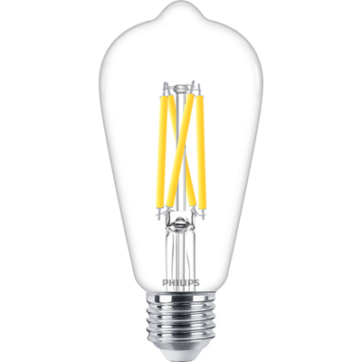 Philips | 324817 | LED Filament ST64 5.9w ES Warm White Dimmable