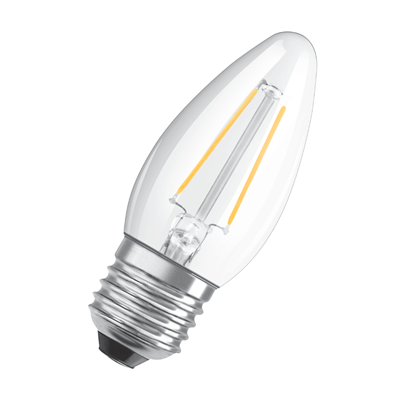 LEDVANCE | 4099854067495 | LED Filament Candle 4.8w ES Warm White Dimmable