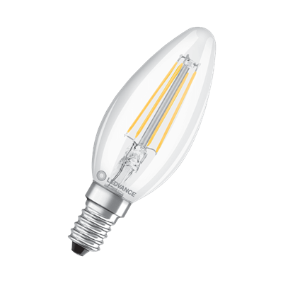 LEDVANCE | 4099854067532 | LED Filament Candle 4.8w SES Warm White Dimmable