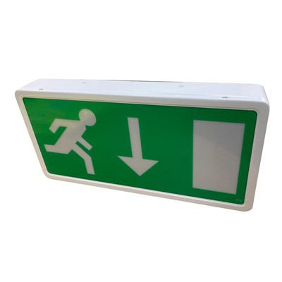 BLE | Exit Box LED Surface Maintained Metal