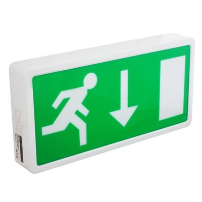 Smart Systems UK | WEXLED/M3/WH-C1 | LED Emergency Exit Sign - Maintained