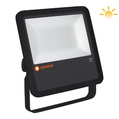 Osram | 4058075216778 | LED Floodlight - 90w Cool White IP65 with Photocell