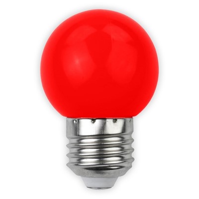 Avide | ABDLG45-1W-R | LED Golf Ball 1w ES Red