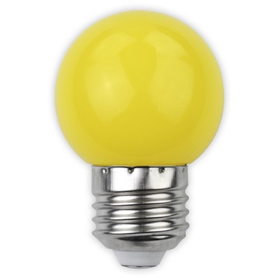 Avide | ABDLG45-1W-Y | LED Golf Ball 1w ES Yellow