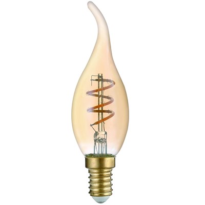 Avide | ABLSFCF14EW-3W | LED Filament Bent-Tip Candle 3w SES Extra Warm White